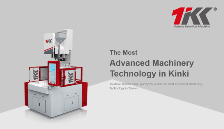 TAIWAN KINKI: All Electric Vertical Injection  Molding Machine, Fits Topics of K 2022