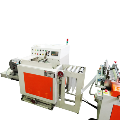 Bag on Roll Machine with automatic rewinding Module and  Auto Labeling 1