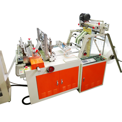 Bag on Roll Machine with automatic rewinding Module and  Auto Labeling 2