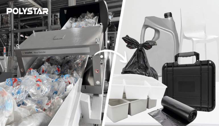 Recycling Materials with POLYSTAR for New End Product Possibilities