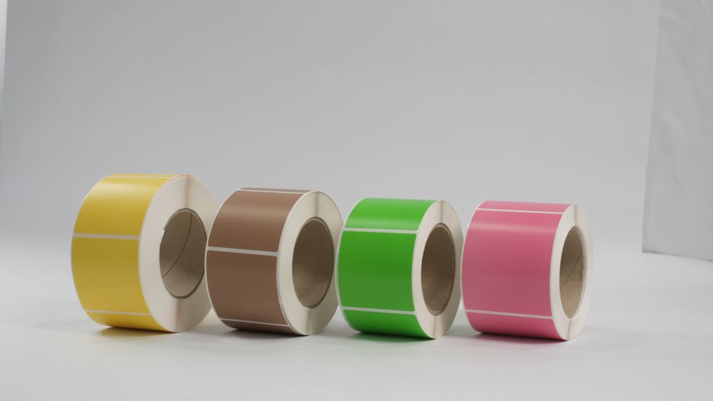 Dyed Roll Labels