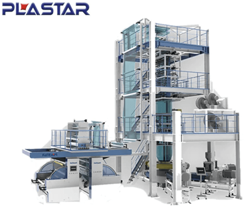Plastar优质专业定制Plastar PE五层吹膜挤出机