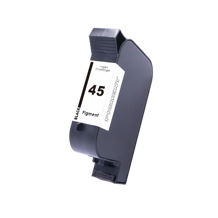 Black Half-Inch Pigment TIJ Cartridge