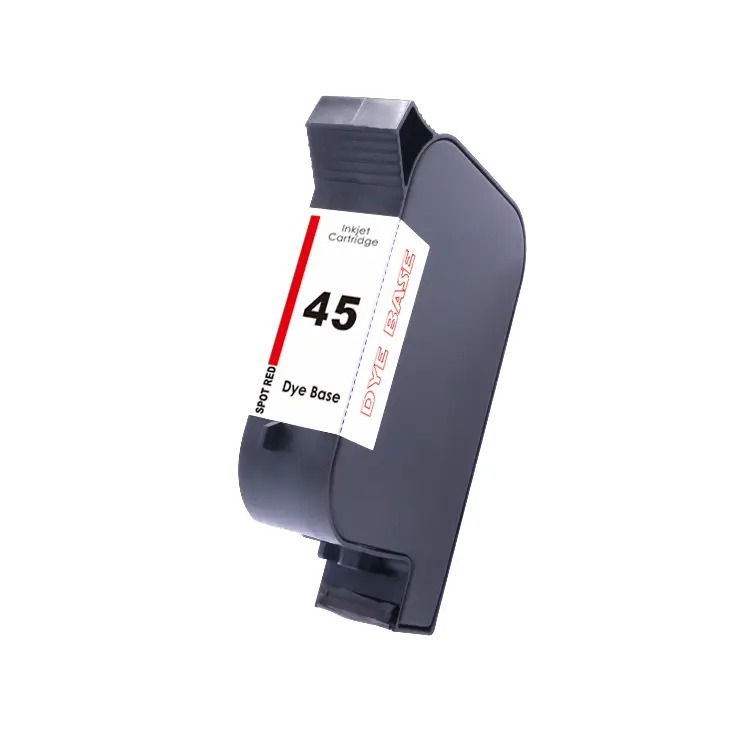 Red Half-Inch Dye TIJ Cartridge