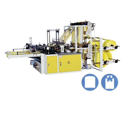 High Speed Double Layers 4 Lines Cutting & Sealing Machine with Servo Motor Control Model: CWA2-SV